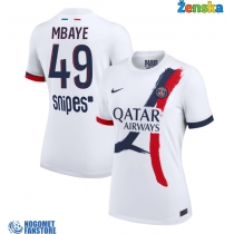 Paris Saint-Germain Ibrahim Mbaye #49 Gostujuci Dres za Ženska 2025-26 Kratak Rukav